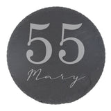 Round Slate Coaster