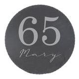 Round Slate Coaster