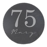 Round Slate Coaster