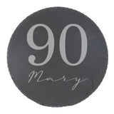 Round Slate Coaster