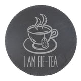 Round Slate Coaster