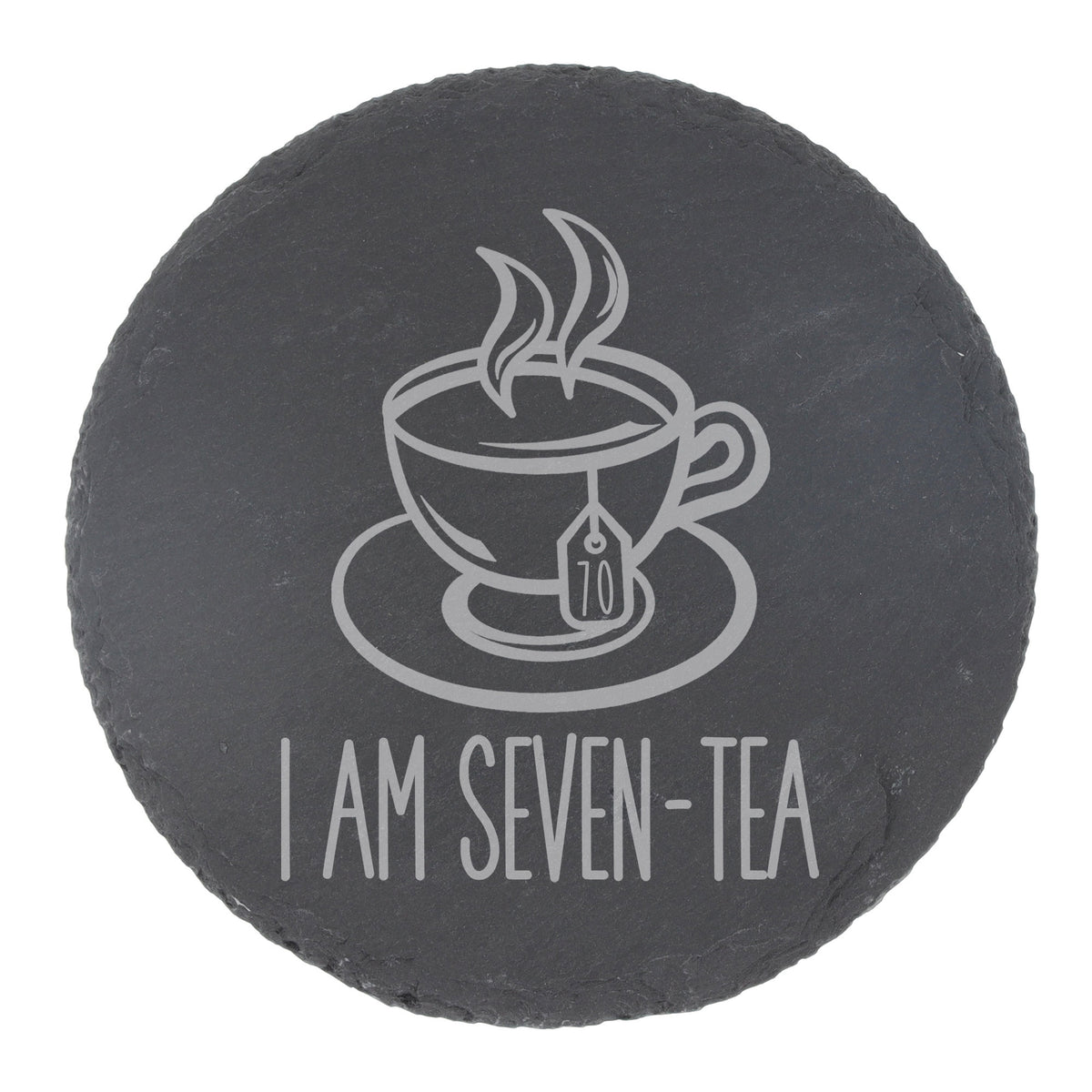Round Slate Coaster