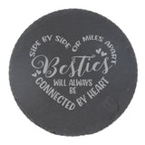 Round Slate Coaster