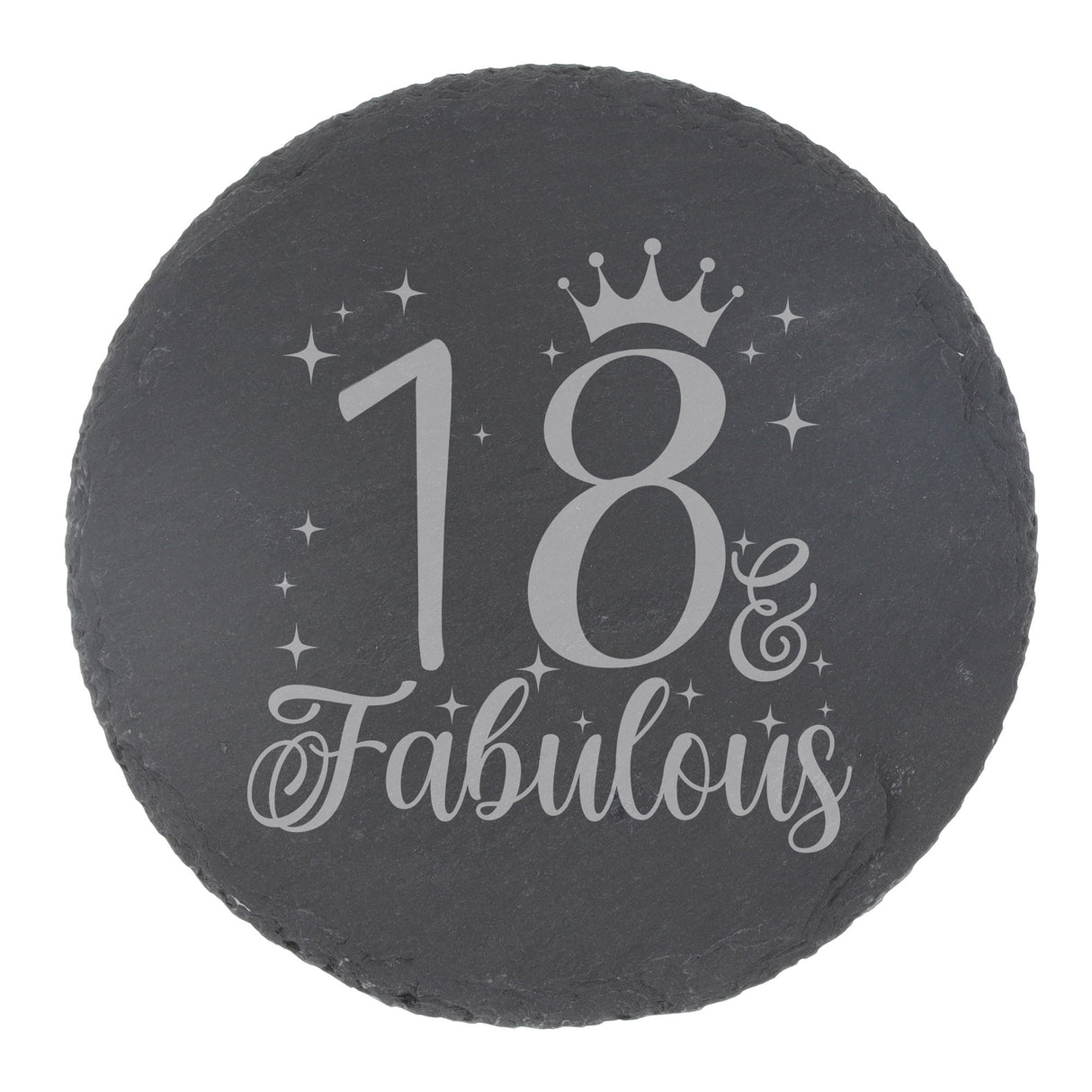 Round Slate Coaster