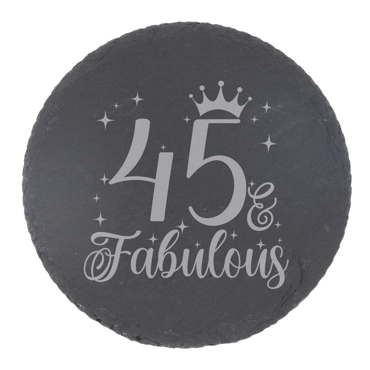 Round Slate Coaster