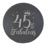 Round Slate Coaster