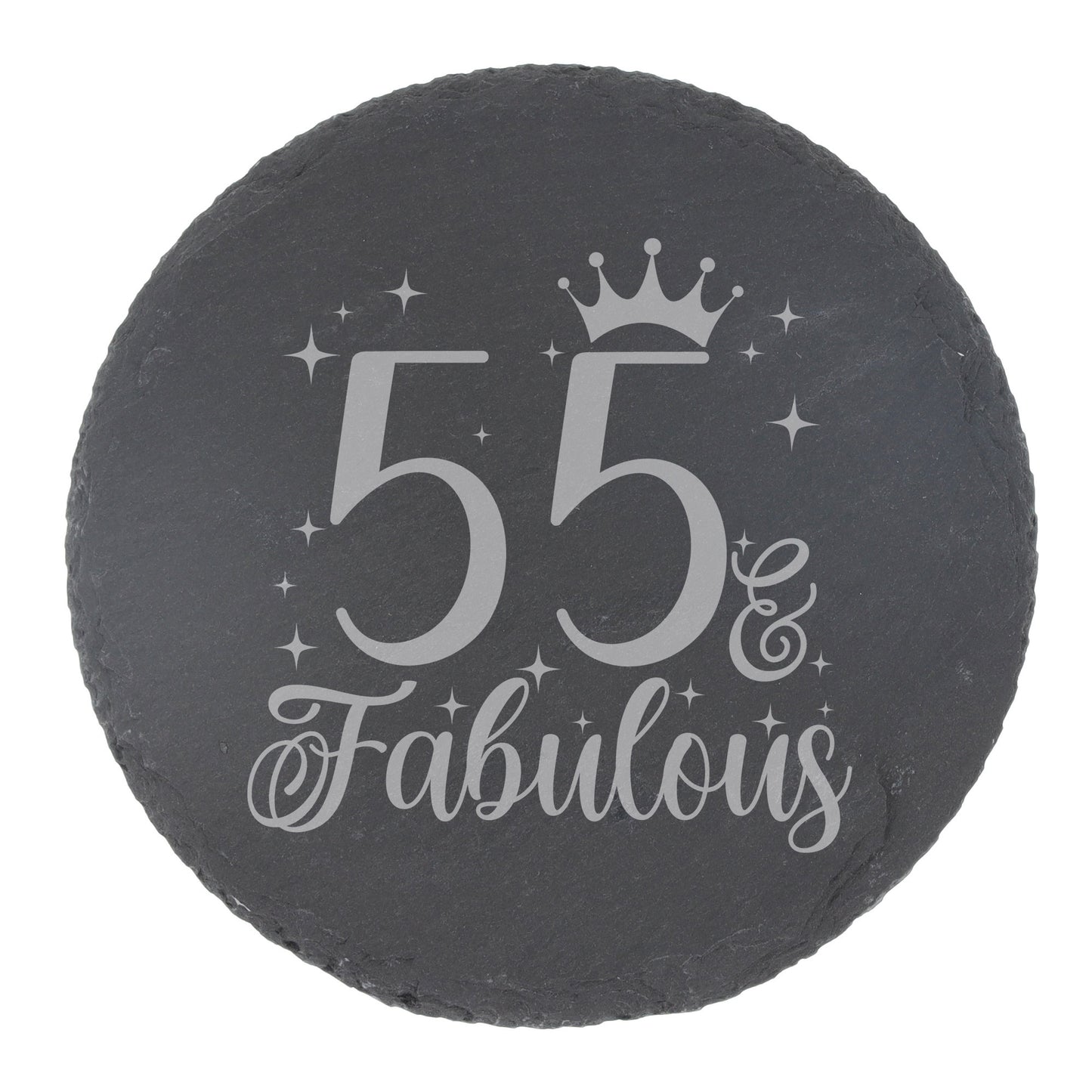 Round Slate Coaster