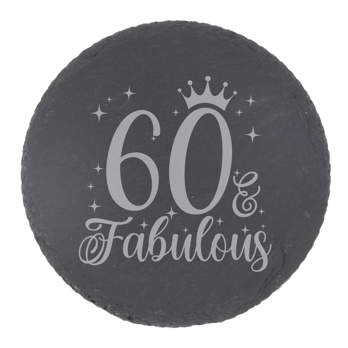 Round Slate Coaster