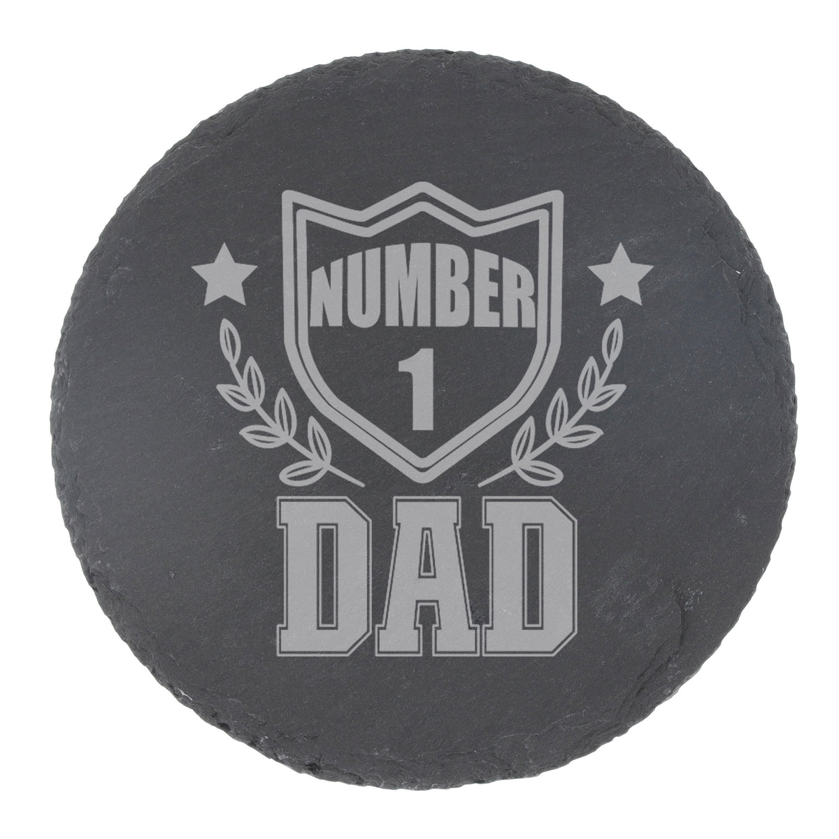 Round Slate Coaster