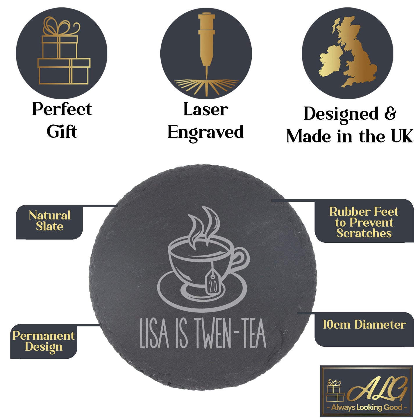 Funny 20th Birthday Mug “I Am Twen-Tea” For Tea Lovers