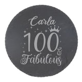 Round Slate Coaster