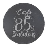 Round Slate Coaster