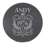 Round Slate Coaster