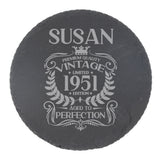 Round Slate Coaster