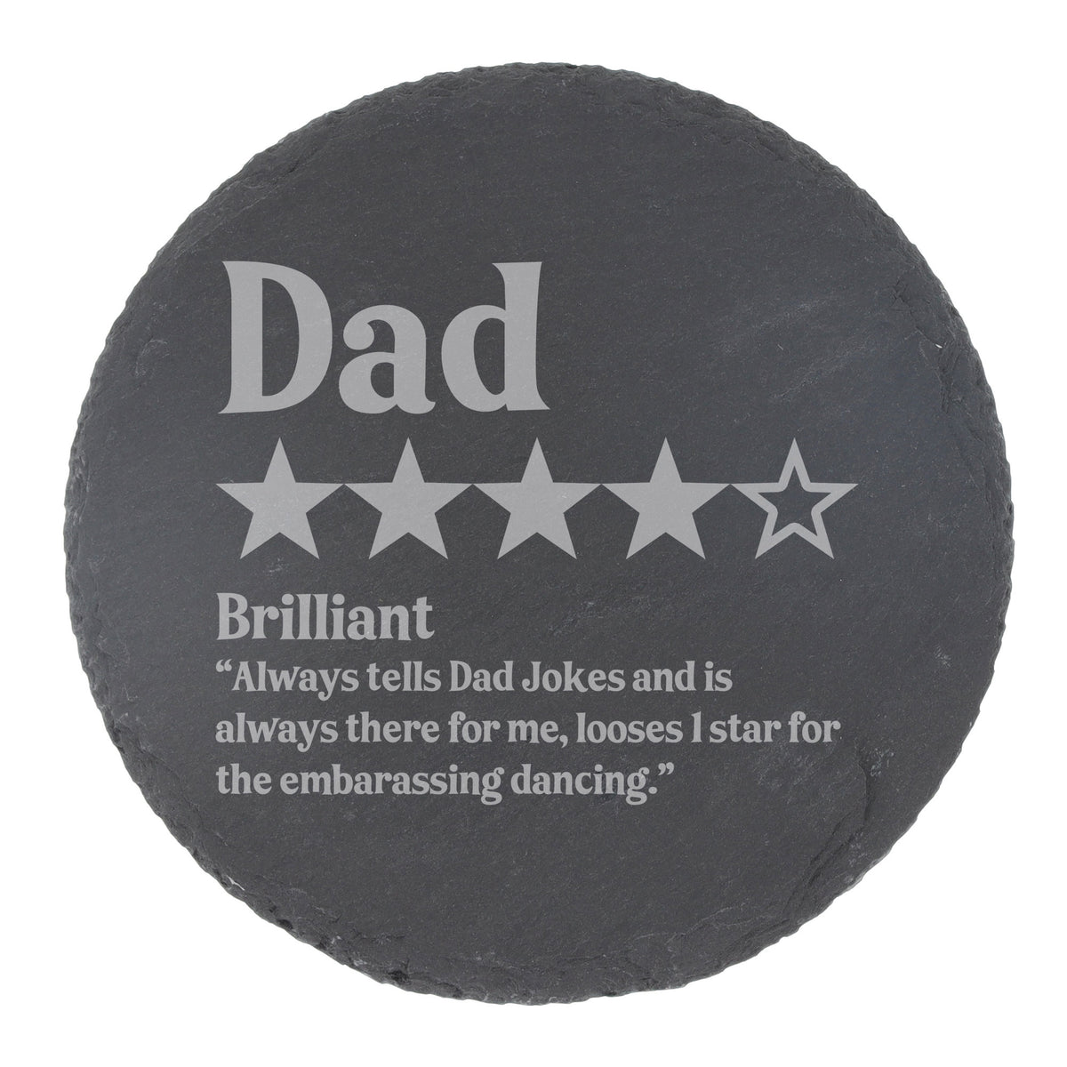 Review Personalised Engraved Slate Coaster Birthday Gift