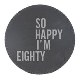 Round Slate Coaster