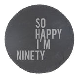 Round Slate Coaster