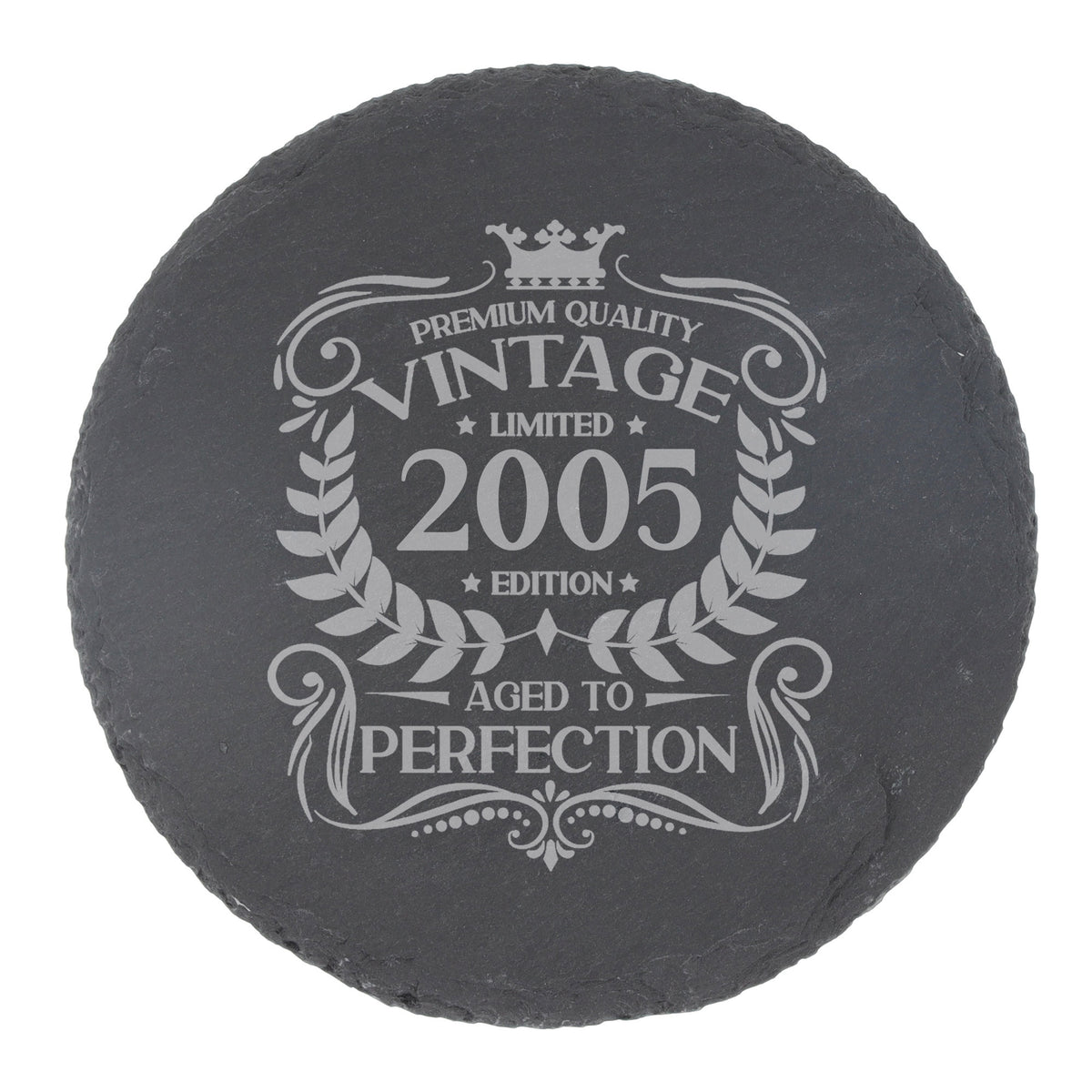 Round Slate Coaster