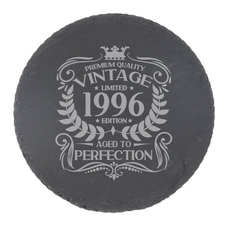 Round Slate Coaster