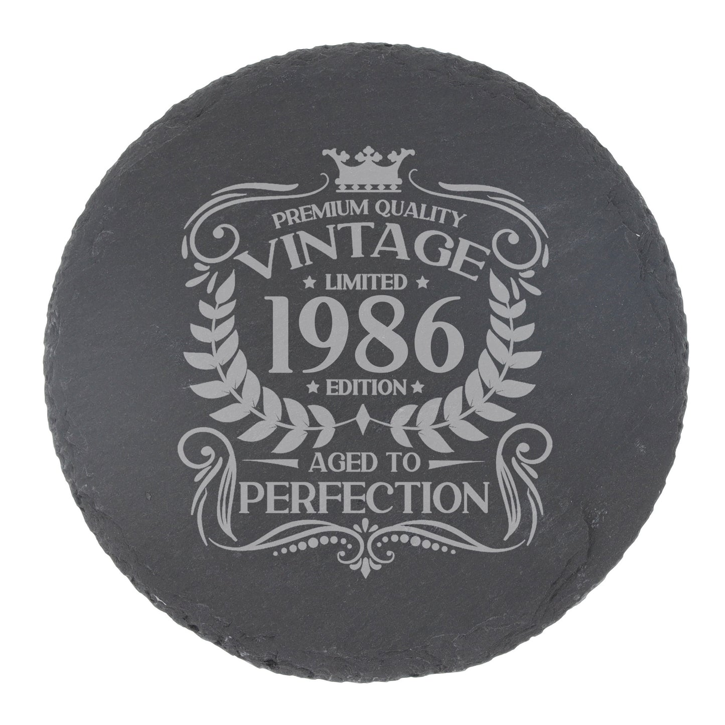 Round Slate Coaster