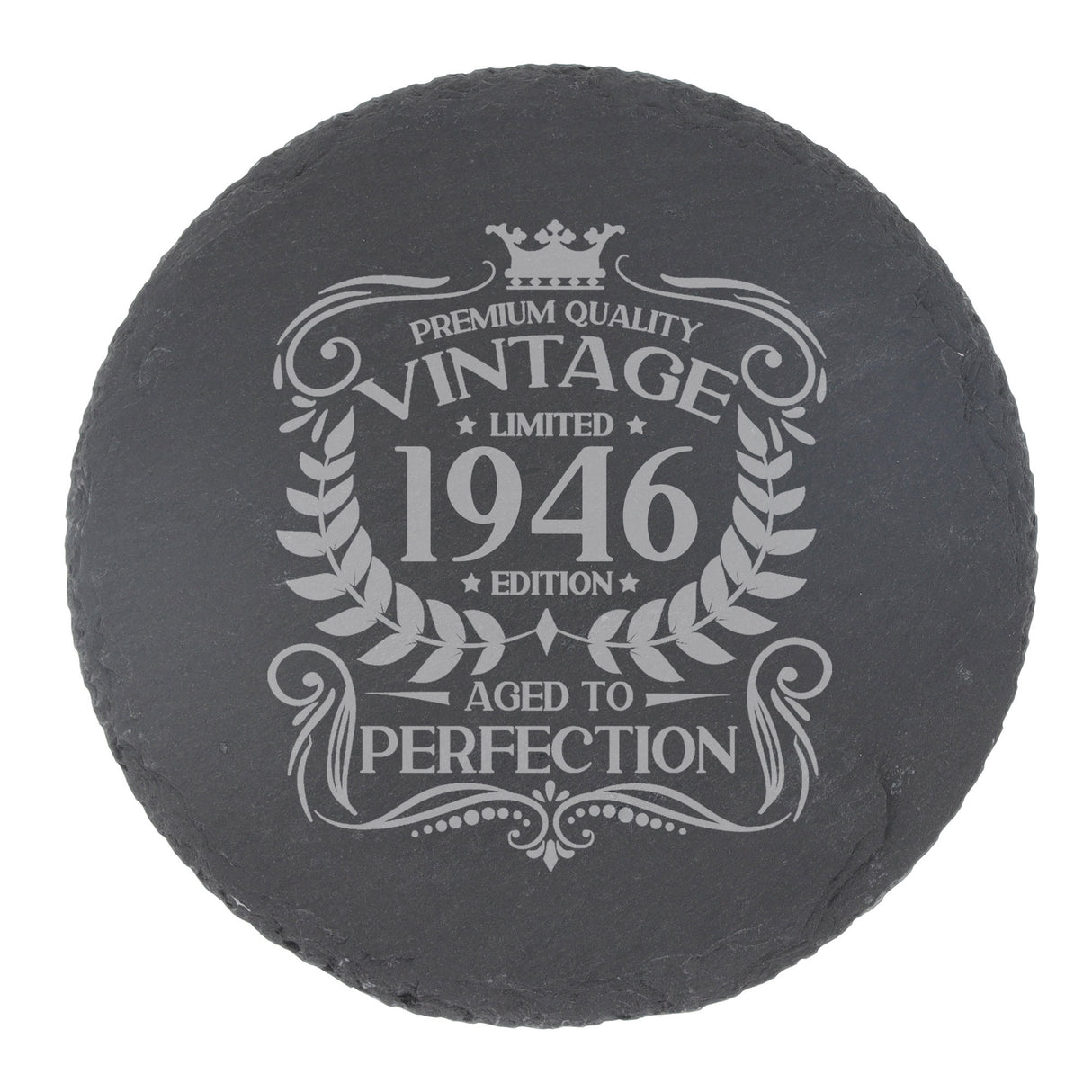 Round Slate Coaster