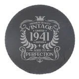 Round Slate Coaster