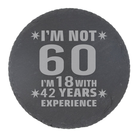 Round Slate Coaster