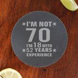 Round Slate Coaster