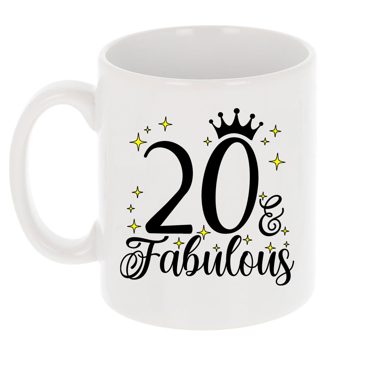 20 and Fabulous 20th Birthday Coffee Mug for Tea or Coffee