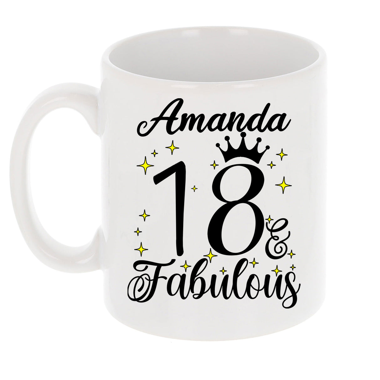 18 and Fabulous 18th Birthday Coffee Mug for Tea or Coffee