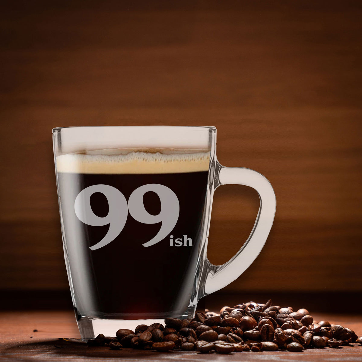 Glass Coffee Mug