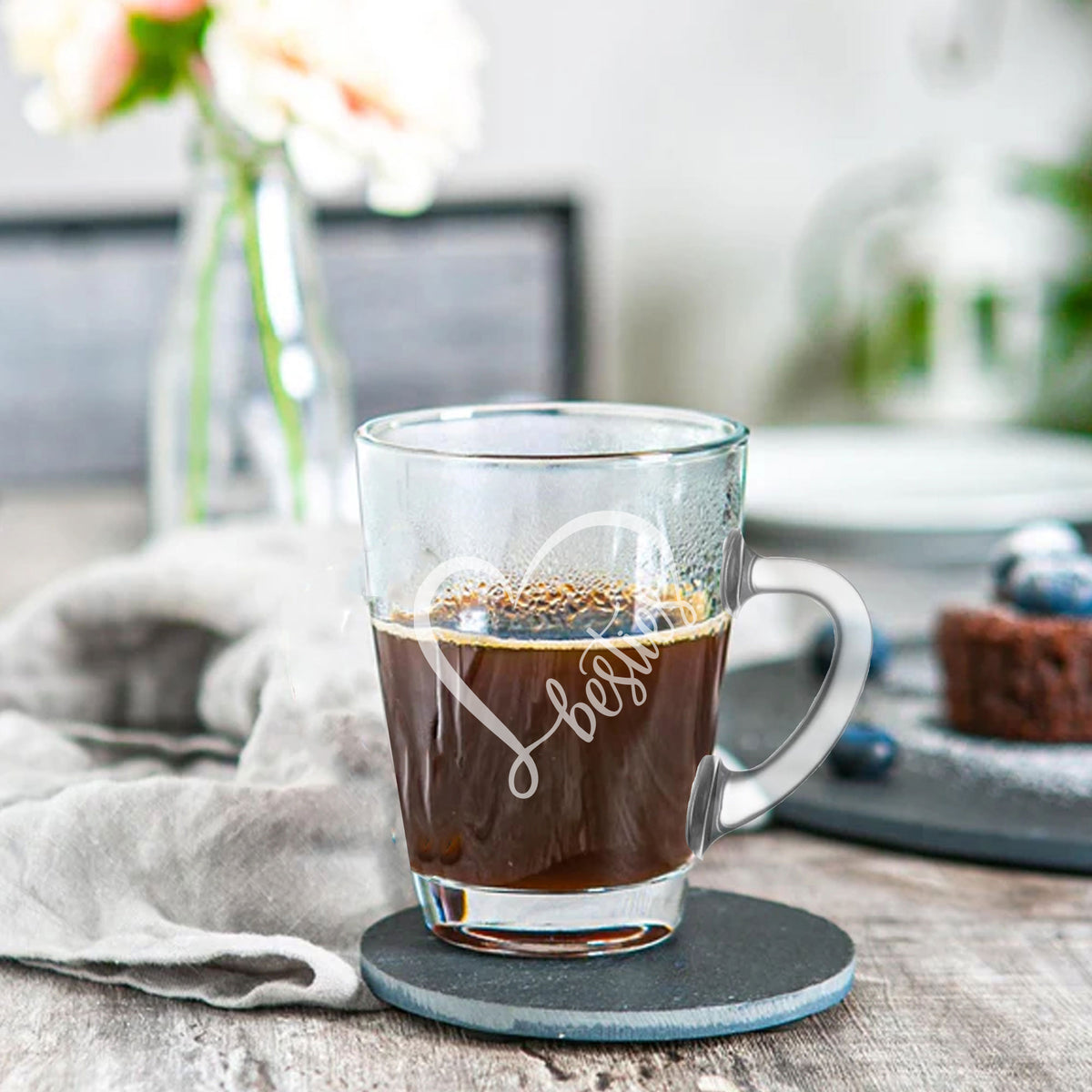 Glass Coffee Mug