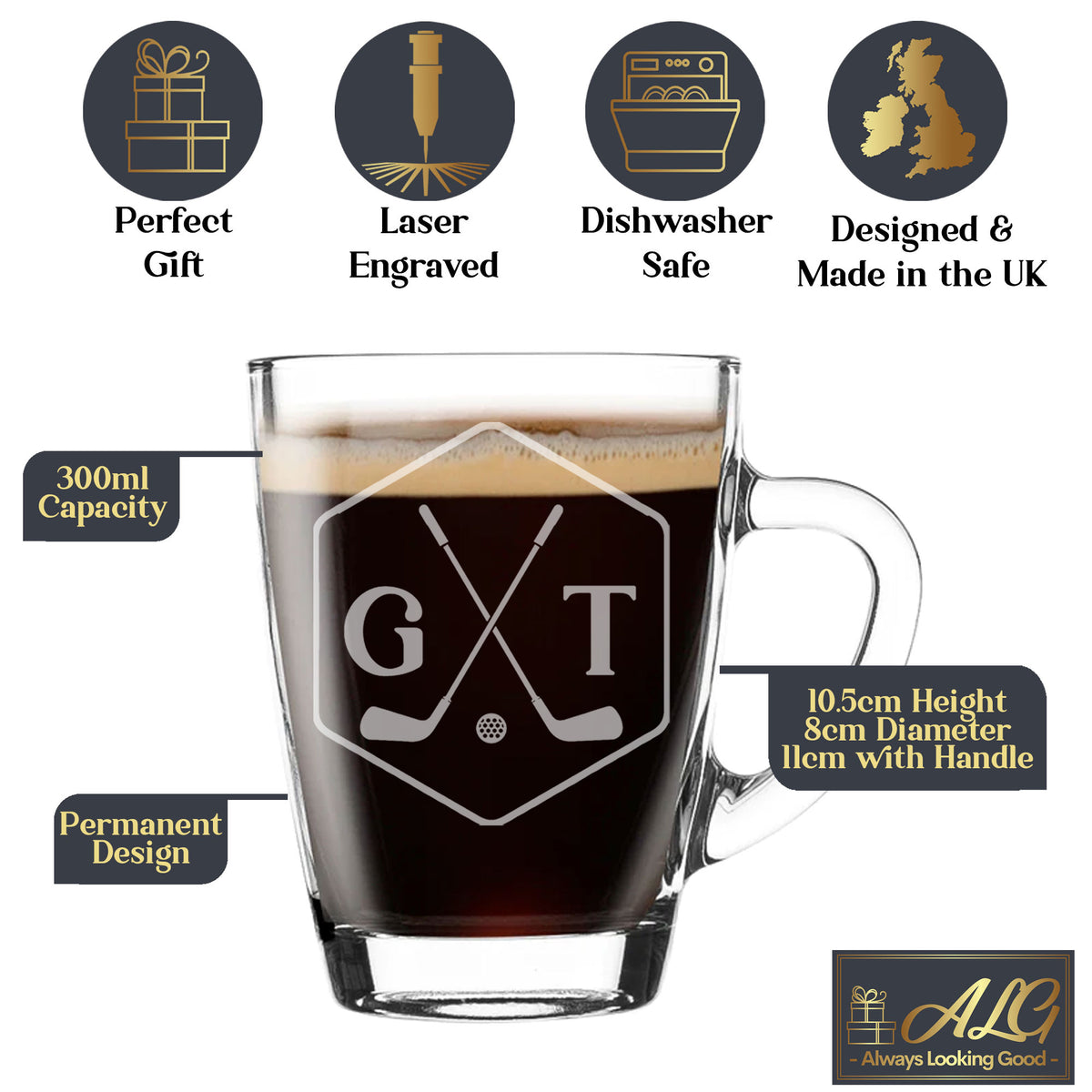 Glass Coffee Mug