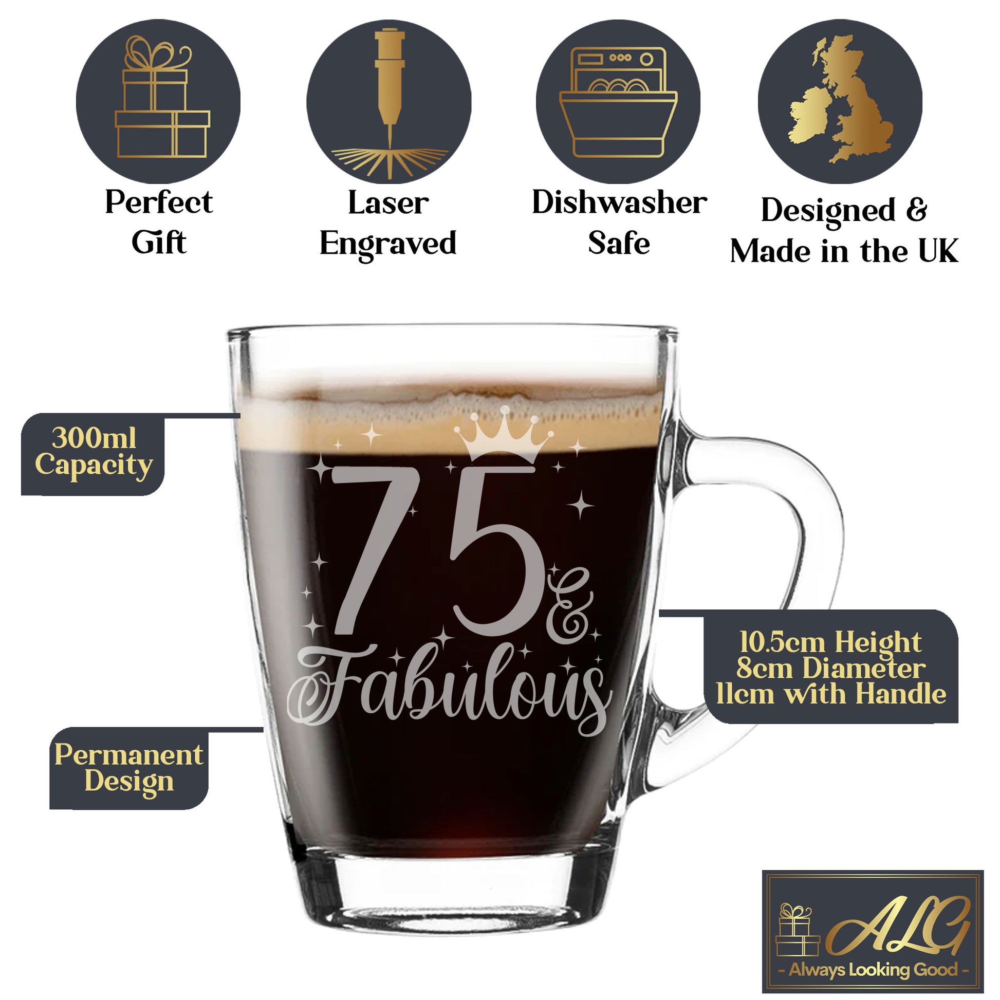 Glass Coffee Mug