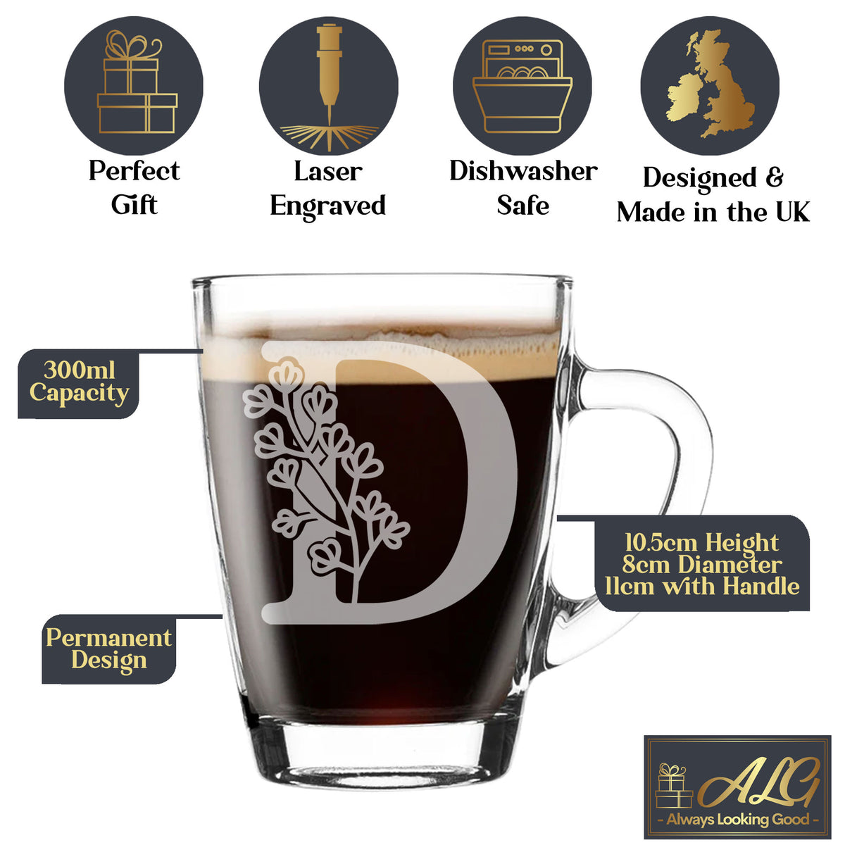 Glass Coffee Mug