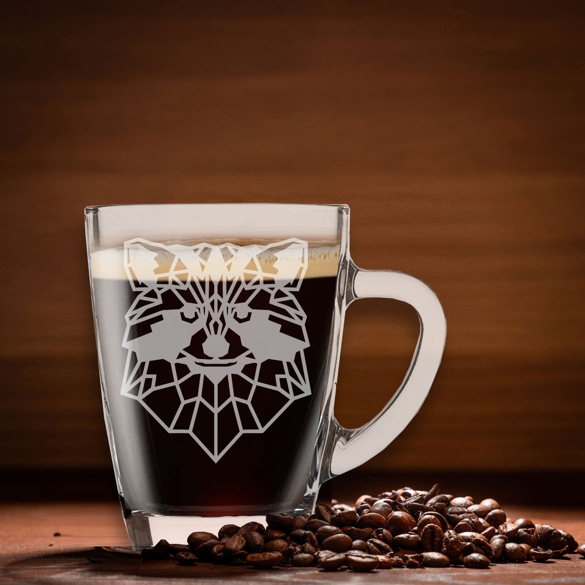 Glass Coffee Mug