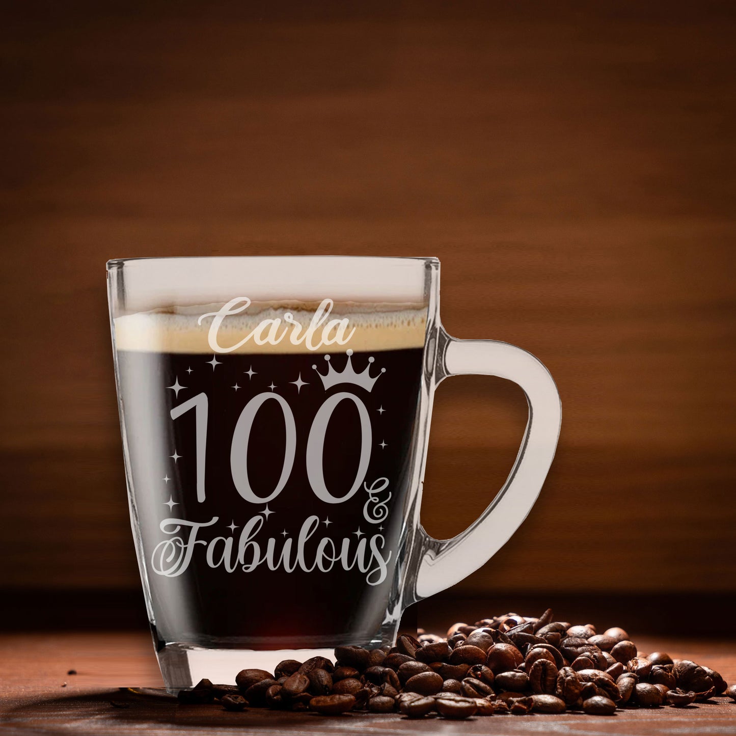 Glass Coffee Mug