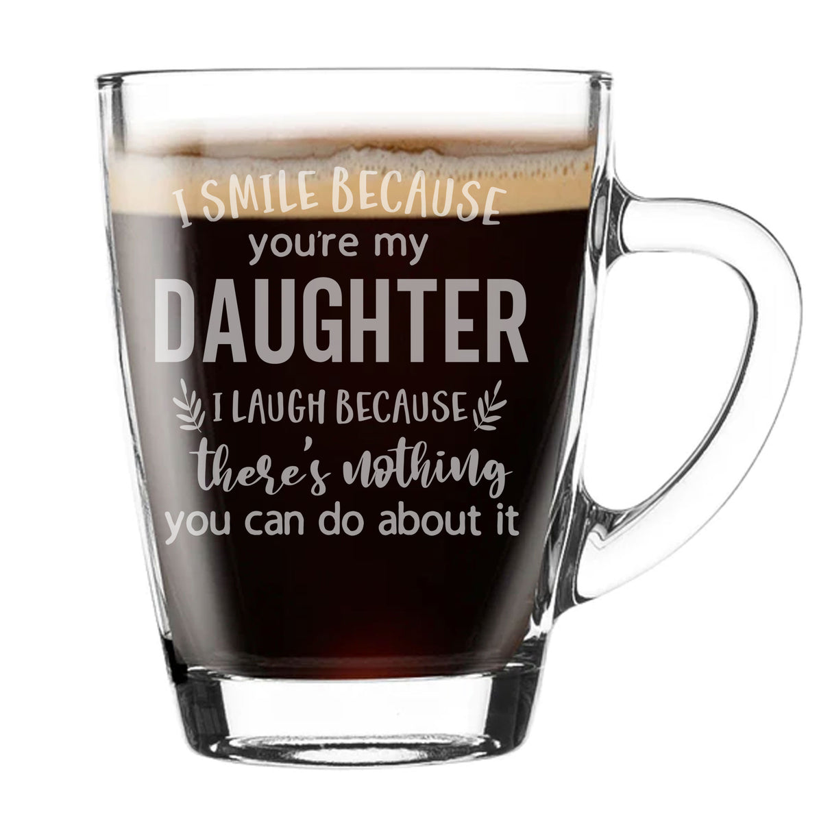 Glass Coffee Mug