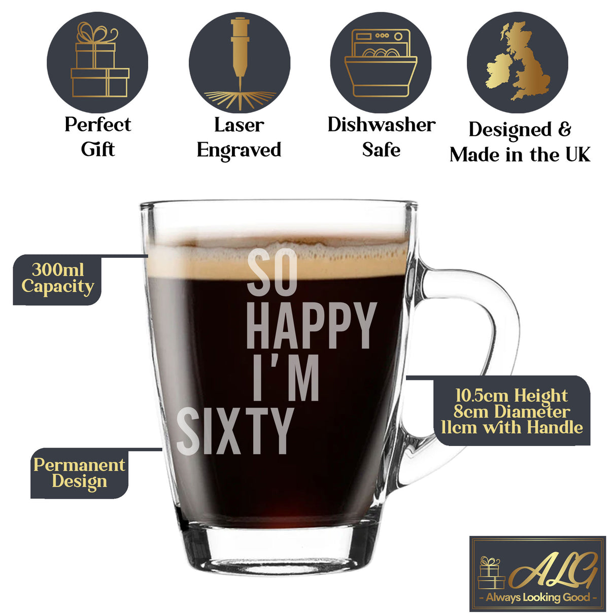 Glass Coffee Mug
