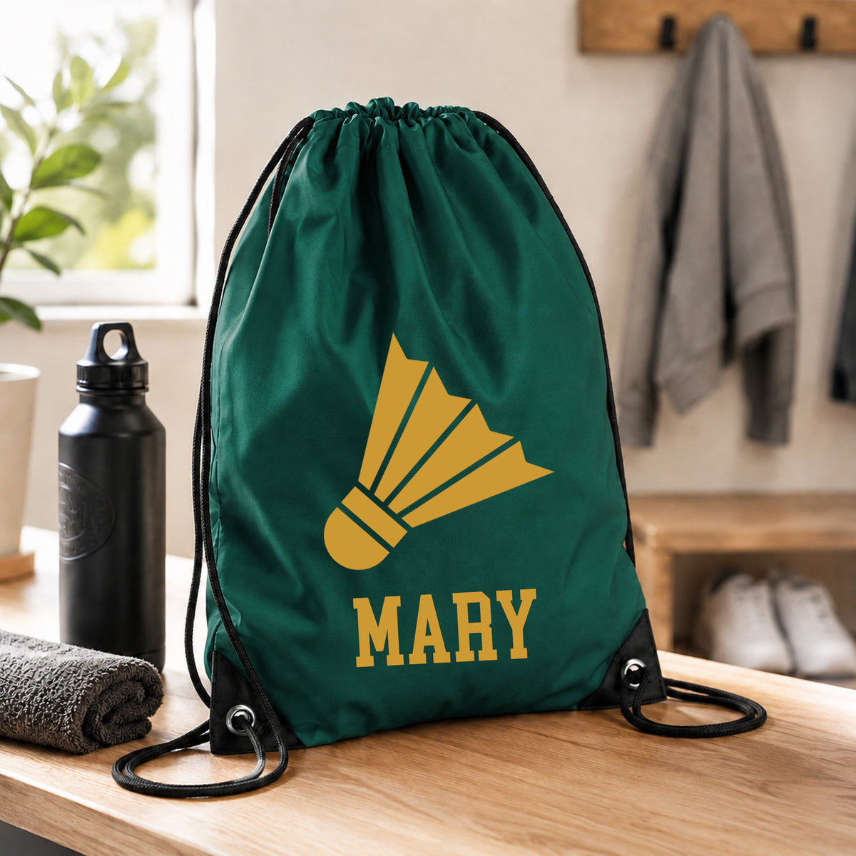 Bottle Green Gym Sac