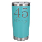 Turquoise Thermal Metal Coffee Cup