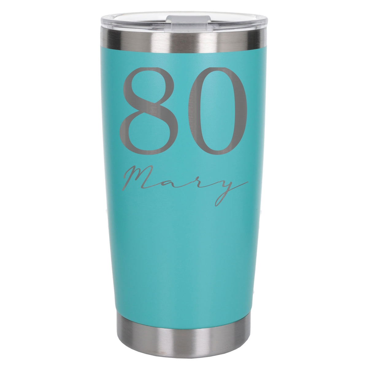 Turquoise Thermal Metal Coffee Cup