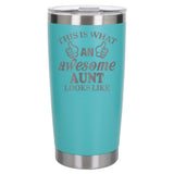 Turquoise Thermal Metal Coffee Cup