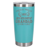 Turquoise Thermal Metal Coffee Cup