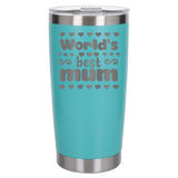 Turquoise Thermal Metal Coffee Cup