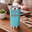 Turquoise Thermal Metal Coffee Cup