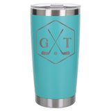 Turquoise Thermal Metal Coffee Cup