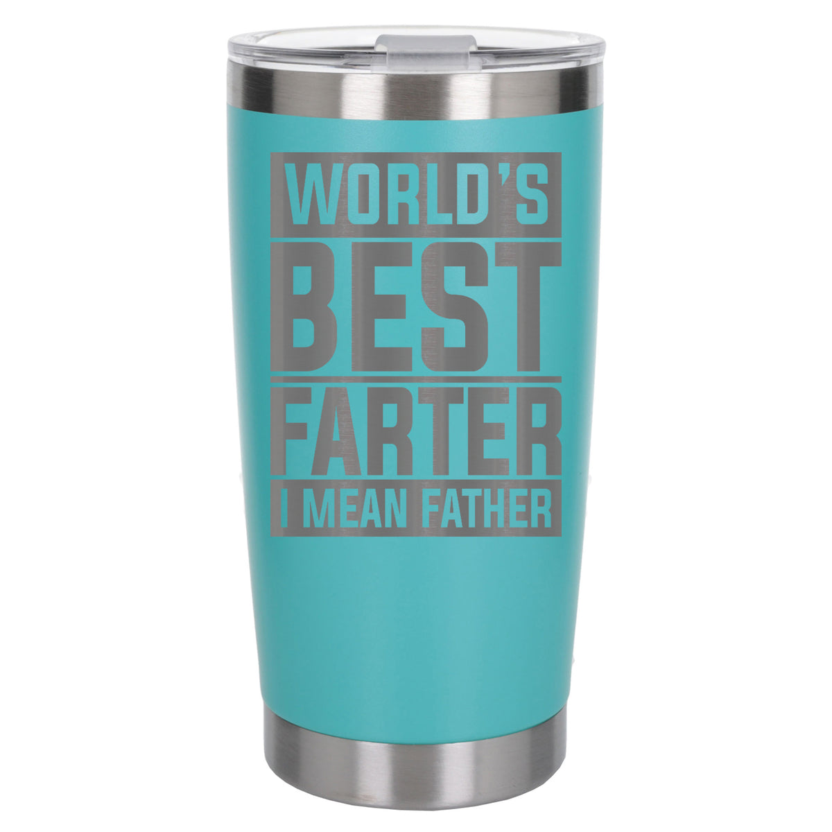 Turquoise Thermal Metal Coffee Cup