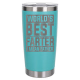 Turquoise Thermal Metal Coffee Cup