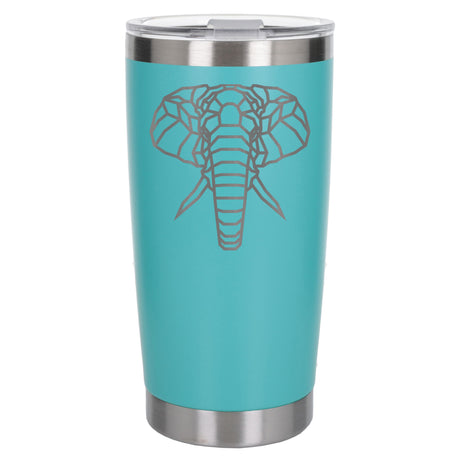 Turquoise Thermal Metal Coffee Cup